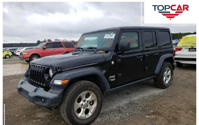 jeep wrangler Jeep Wrangler cena 69000 przebieg: 124000, rok produkcji 2018 z Wągrowiec